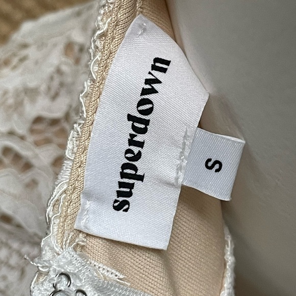 NWT Superdown x Revolve Remi Lace Mini Dress Small - Picture 7 of 7